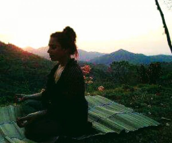 Meditation in Minca Colombia