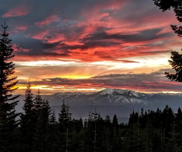 Mount Shasta Sunset February 13th, 2020